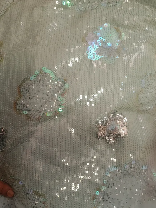 5.3__meter_Pastel_Mint_Green_Embroideries_On_A_Bed_Of_Sequin_(unstitched)