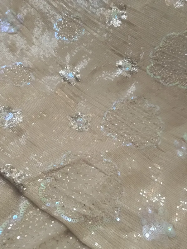 5.3_meter_Cream_Embroideries_On_A_Bed_Of_Sequin_(unstitched)