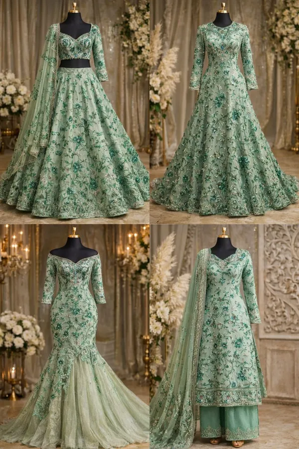 1_meter_Sea_Green_Designer_Crepe_Position_Print_Fabric_Unstitched
