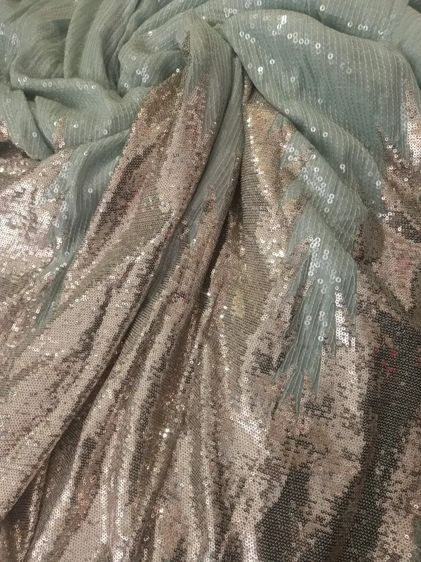 5.3__meter_Powder_blue_Ivory_Champagne_Burst_Sequin_Georgette_Fabric_(unstitched)