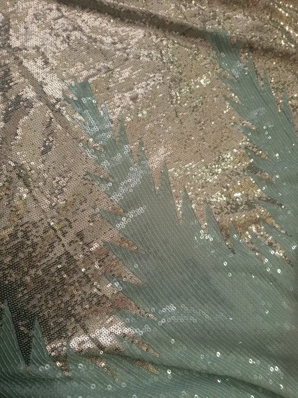 5.3__meter_Powder_blue_Ivory_Champagne_Burst_Sequin_Georgette_Fabric_(unstitched)