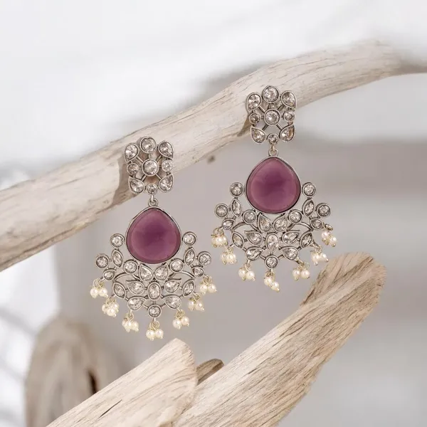 Purple_Brass_Kusum_Crystal_Danglers_Earring_For_Women