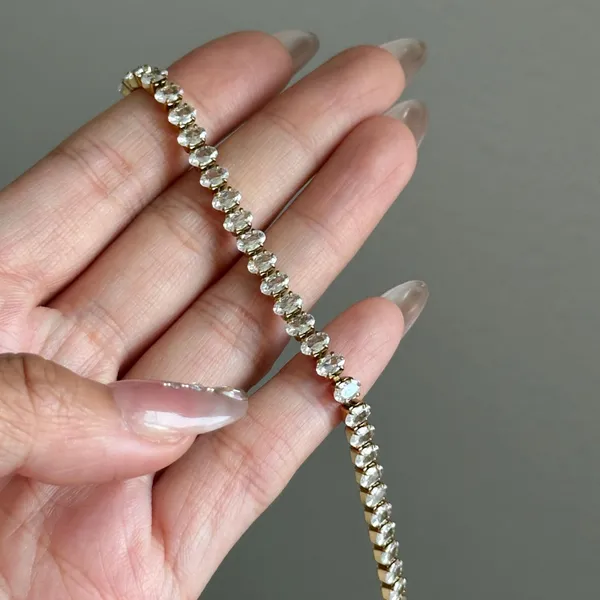 Gold_Stainless_Steel_Stone_Charm_Link_Bracelet_For_Women