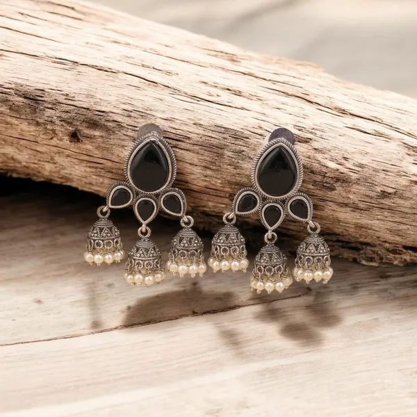 Black_Brass_Sanskaar_Drop_Earrings_Earring_For_Women
