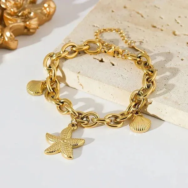 Gold_Stainless_Steel_Sea_Trinkets_Bracelet_Bracelet_For_Women