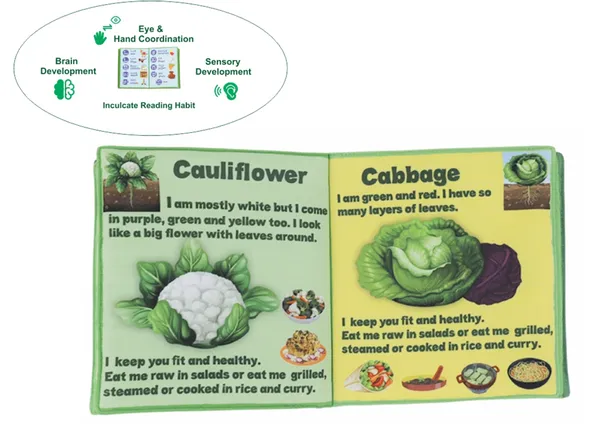 Green_Our_Health_Friend_Vegetables_Cloth_English_Book