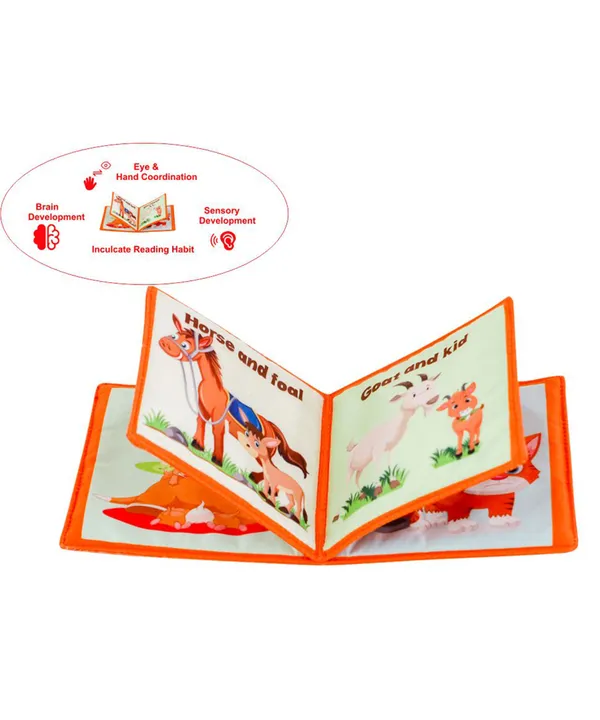 Orange_Farm_Animals_Mini_Cloth_English_Book