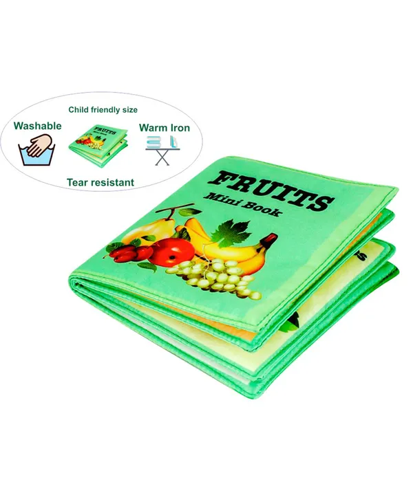 Green_Fruits_Mini_Cloth_English_Book