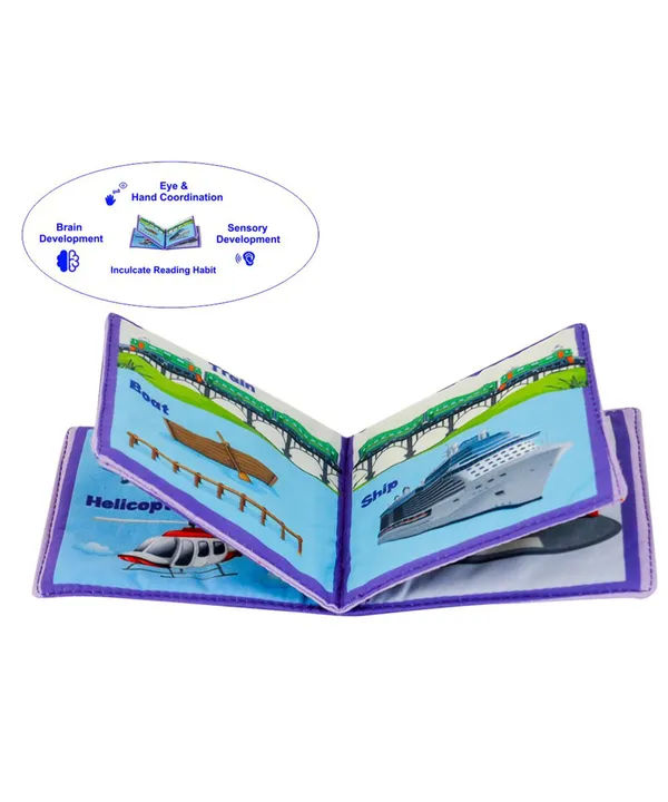 Purple_Transport_Mini_Cloth_English_Book
