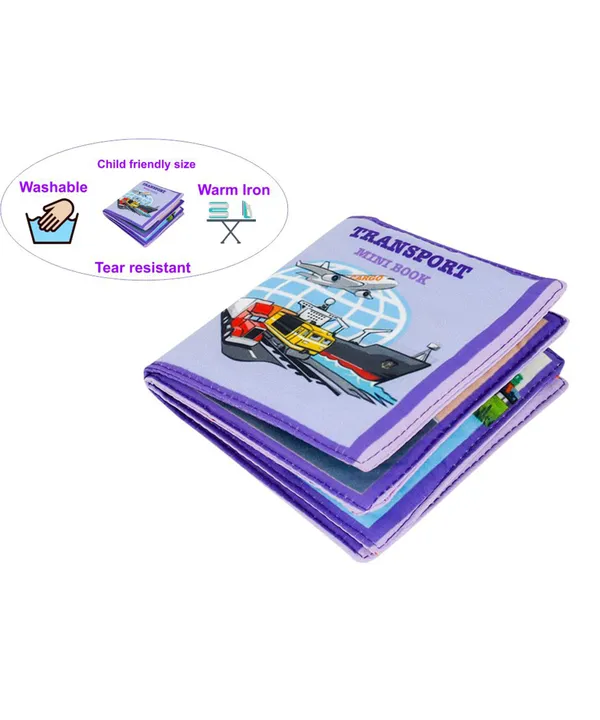 Purple_Transport_Mini_Cloth_English_Book