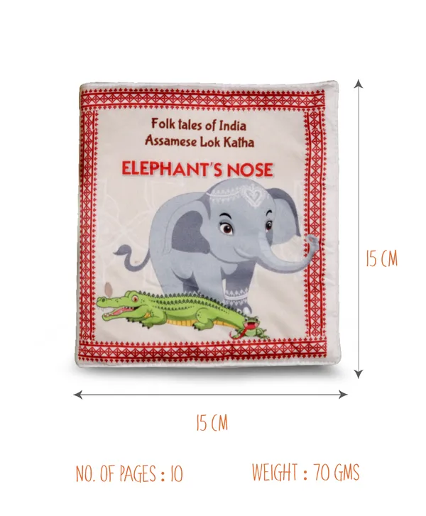 White_Folk_Tales_Of_India_Elephant_Nose_English_Book