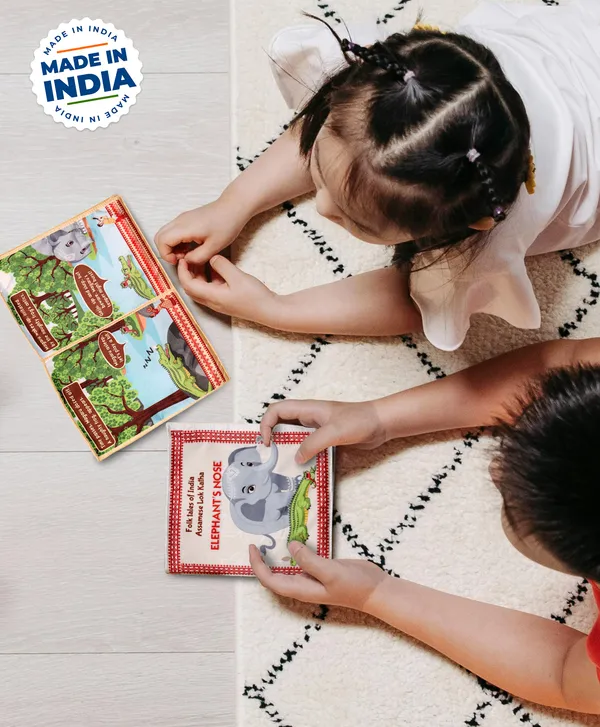 White_Folk_Tales_Of_India_Elephant_Nose_English_Book
