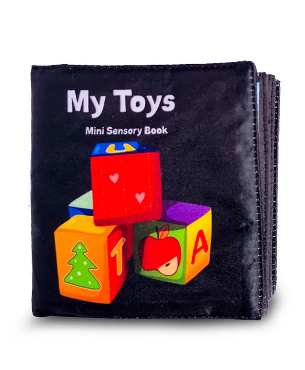 Black_Mini_Fabric_My_Loving_Buddy_With_Squeaker_&_My_Toys_Crinkle_Page_Book_(Pack_Of_2)