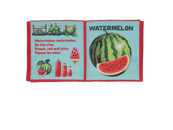 Red_And_Orange_Head_Start_Series_Abc_Alphabets__And_Fruits_Fabric_Book_Part_(Pack_Of_2)