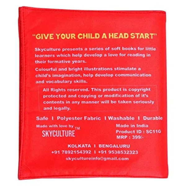 Red_And_Orange_Head_Start_Series_Abc_Alphabets__And_Fruits_Fabric_Book_Part_(Pack_Of_2)