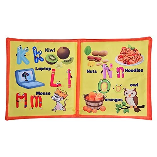 Red_And_Orange_Head_Start_Series_Abc_Alphabets__And_Fruits_Fabric_Book_Part_(Pack_Of_2)