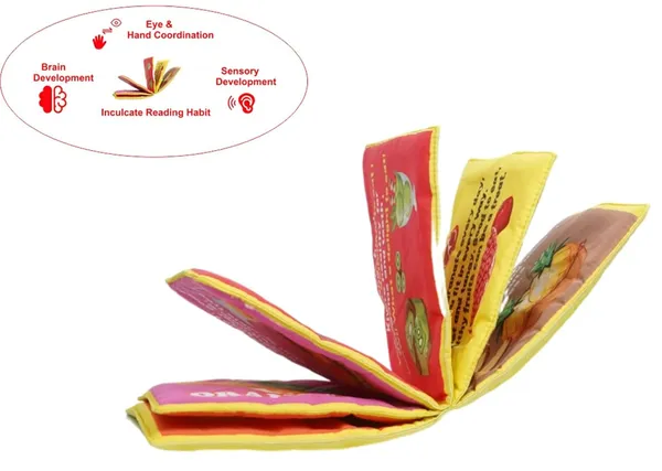 Multicolor_Head_Start_Series_My_First_Number_Fabric_Book_And_Fruits_Part_I_And_Part_2_Fabric_Books_(Pack_Of_3)