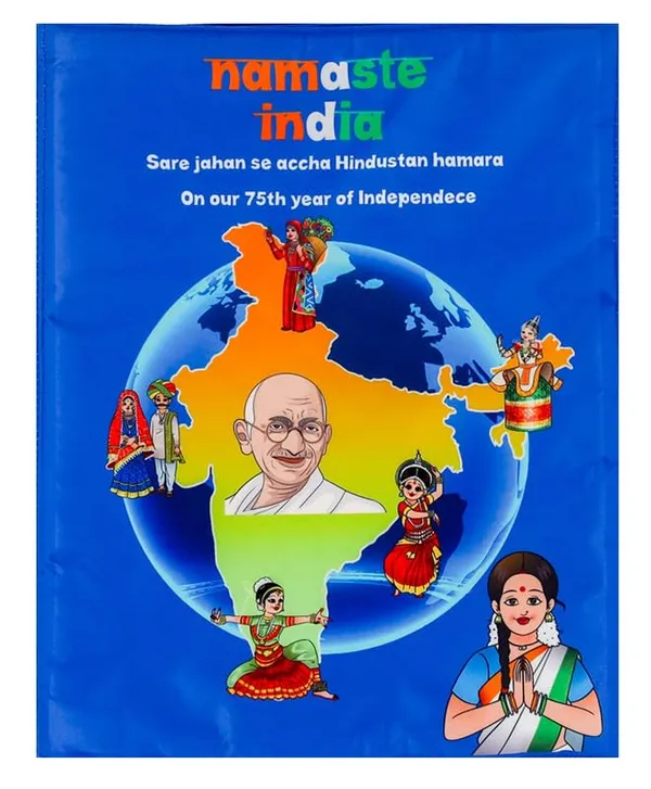 Blue_Namaste_India_Cloth_Book_English_Language_Soft_Fabric_Toy_Book_For_Early_Learning