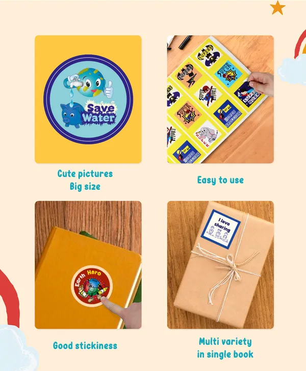 Red_Gift_A_Smile_Positive_Reinforcement_&_Reward_Sticker_Paperback_Book_For_Kids