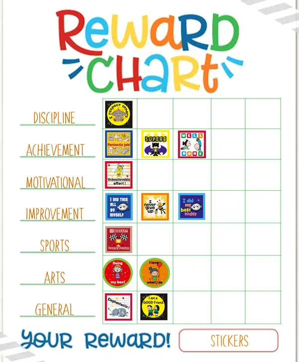 Red_Gift_A_Smile_Positive_Reinforcement_&_Reward_Sticker_Paperback_Book_For_Kids