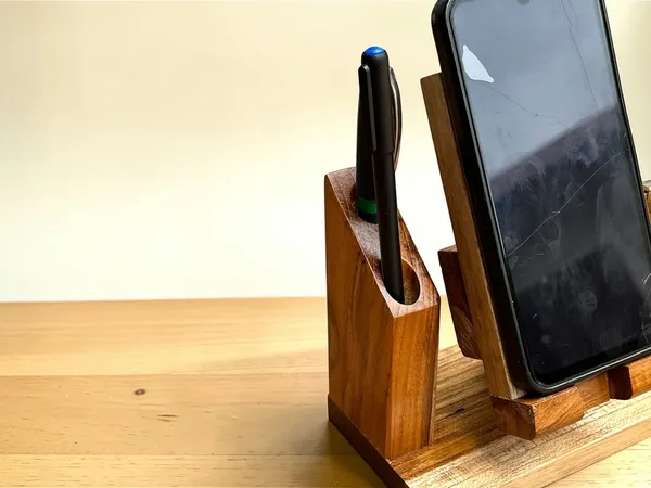 Wooden_Premium_Mobile_Stand,_Waist-watch_Rest_and_Pen_Stand