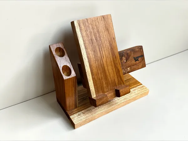 Wooden_Premium_Mobile_Stand,_Waist-watch_Rest_and_Pen_Stand