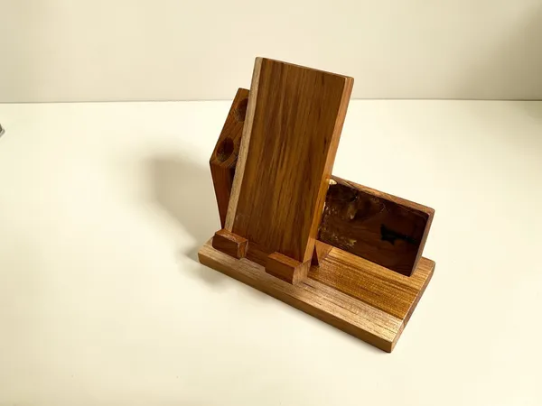 Wooden_Premium_Mobile_Stand,_Waist-watch_Rest_and_Pen_Stand