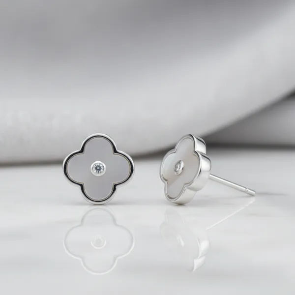 Quatrefoil_Silver_Earrings__|_Made_By_Pure_925_Silver