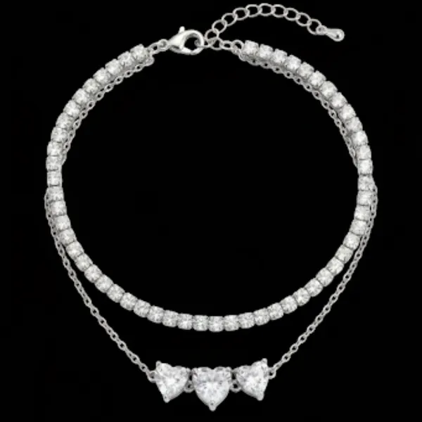 Zerma_Solitare_Silver_Bracelet__|_Made_By_Pure_925_Silver