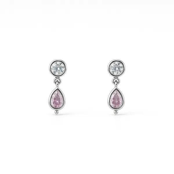 Luna_Silver_Earrings_Pink__|_Made_By_Pure_925_Silver