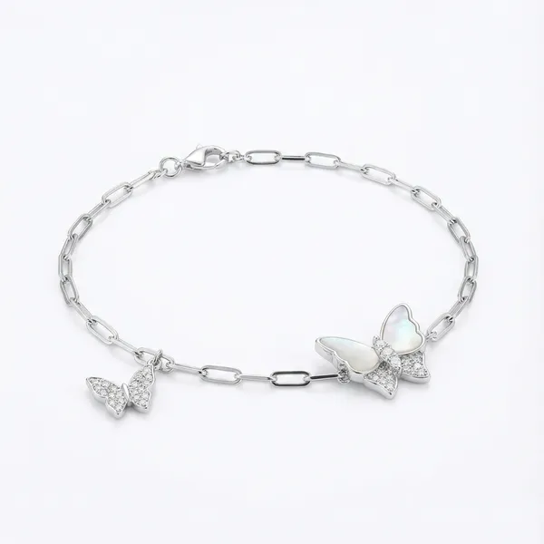Butterfly_Link_Silver_Bracelet__|_Made_By_Pure_925_Silver