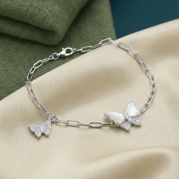 Butterfly_Link_Silver_Bracelet__|_Made_By_Pure_925_Silver