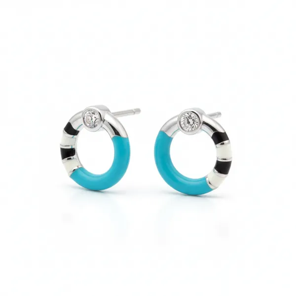 Turqoise_Hoop_Silver_Earrings__|_Made_By_Pure_925_Silver