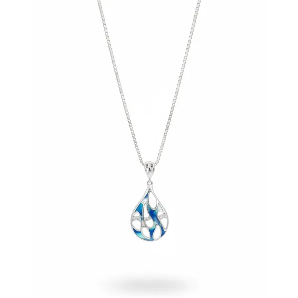 Ocean_Bed_Silver_Enamel_Pendant__|_Made_By_Pure_925_Silver