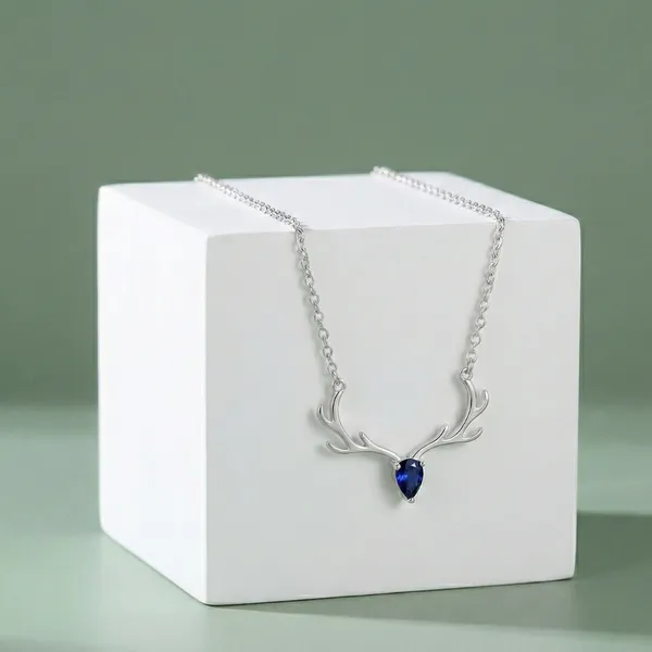 Antler_Silver_Pendant__|_Made_By_Pure_925_Silver
