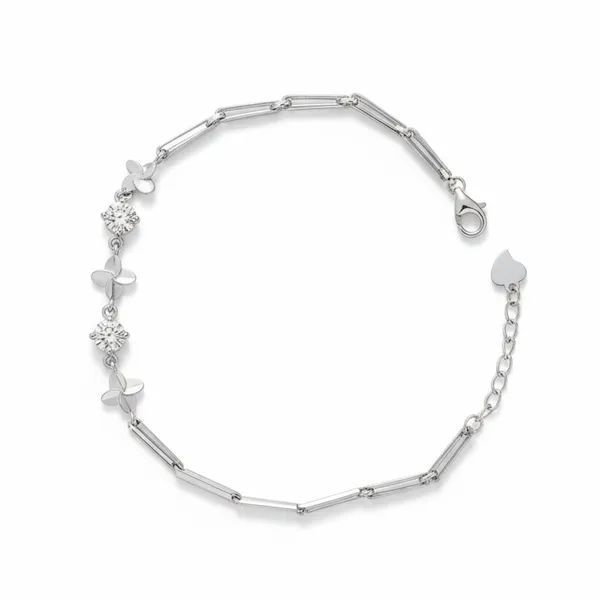 Twilight_Silver_Bracelet_White__|_Made_By_Pure_925_Silver