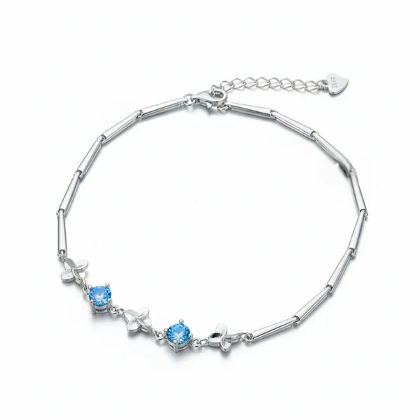 Twilight_Silver_Bracelet_Blue__|_Made_By_Pure_925_Silver