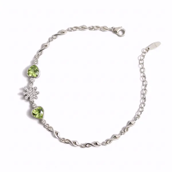 Iktara_Silver_Bracelet_Green__|_Made_By_Pure_925_Silver