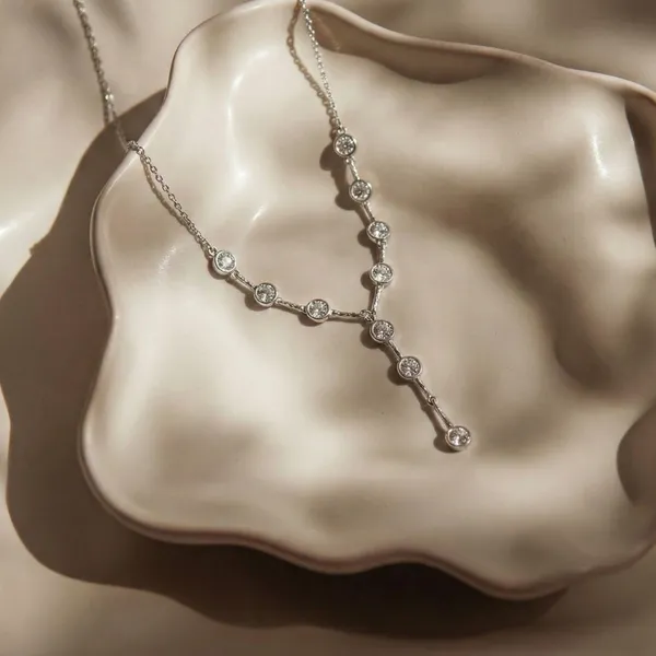 Cz_Necklace__|_Made_By_Pure_925_Silver