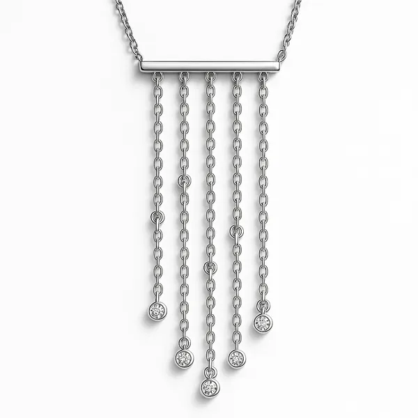 Cascade_Silver_Pendant__|_Made_By_Pure_925_Silver