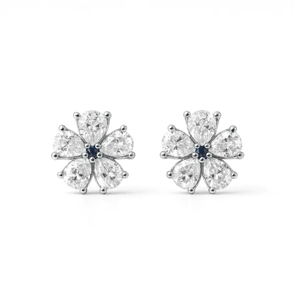 Bloom_Solitare_Silver_Studs_White__|_Made_By_Pure_925_Silver