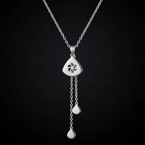 Mandala_Silver_Drop_Pendant_|_Made_By_Pure_925_Silver