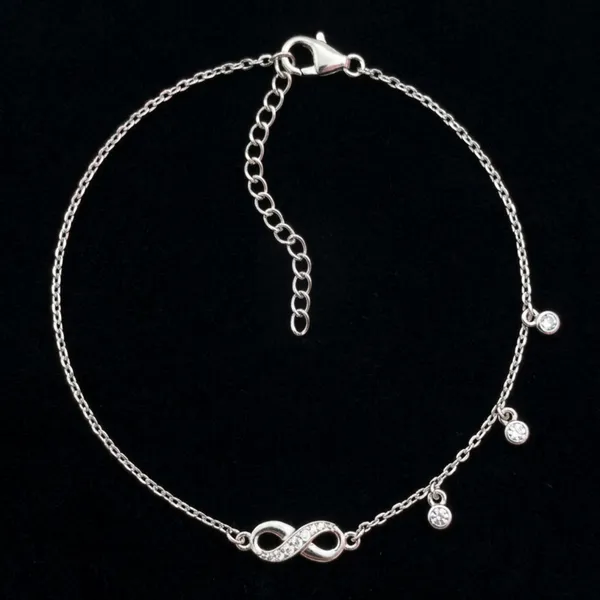The_Infinity_Charm_Silver_Bracelet_|_Made_By_Pure_925_Silver