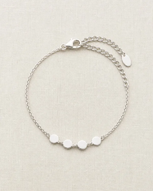 Quad_Disc_Silver_Bracelet