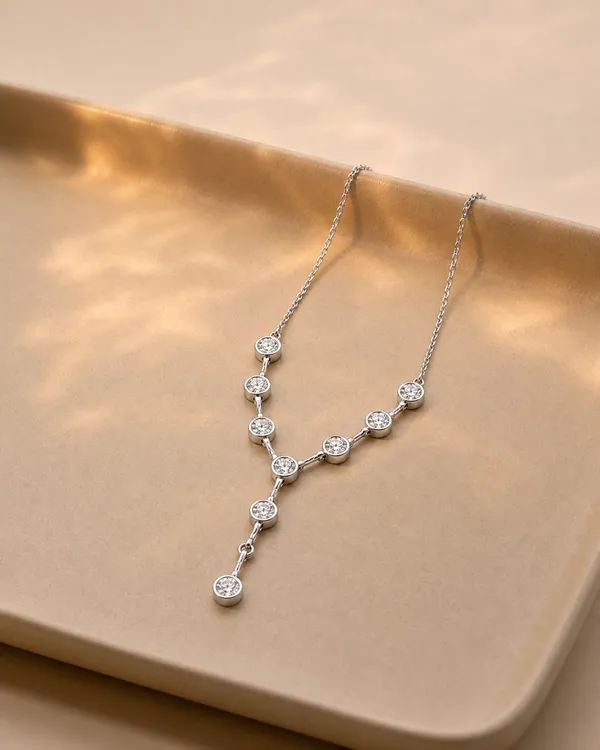 CZ_Silver_Chain