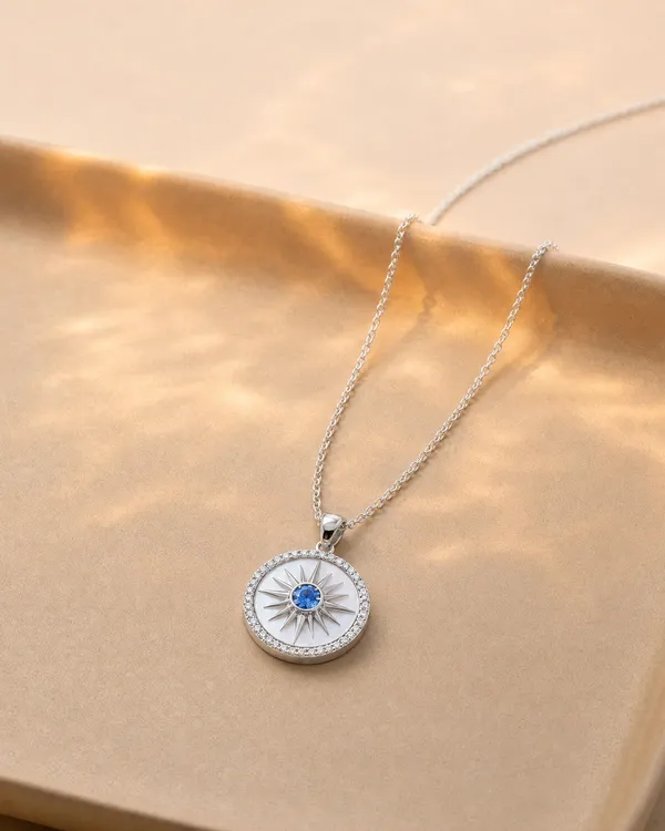 Sunburst_Silver_Pendant