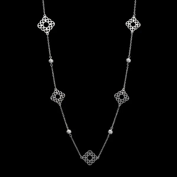 Celtic_Knot_Silver_Station_Chain_|_Made_By_Pure_925_Silver