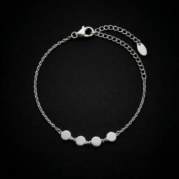 Quad_Disc_Silver_Bracelet_|_Made_By_Pure_925_Silver
