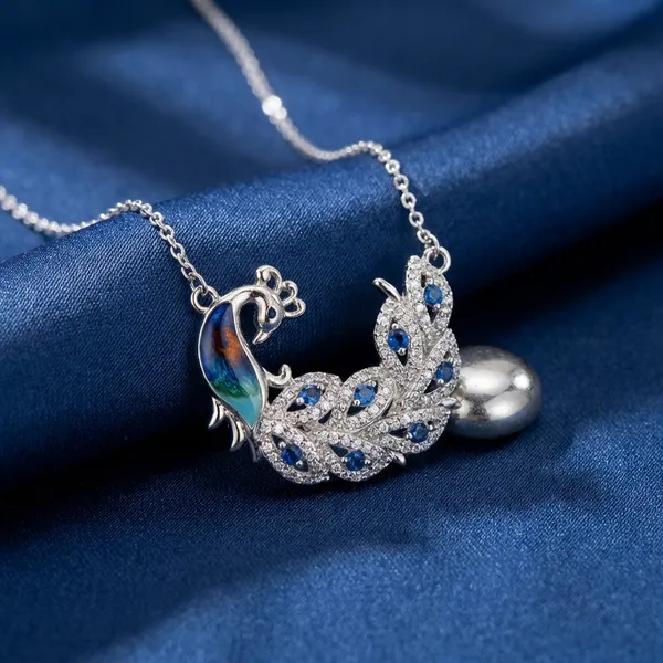 Morni_Silver_Pendant_Blue__|_Made_By_Pure_925_Silver