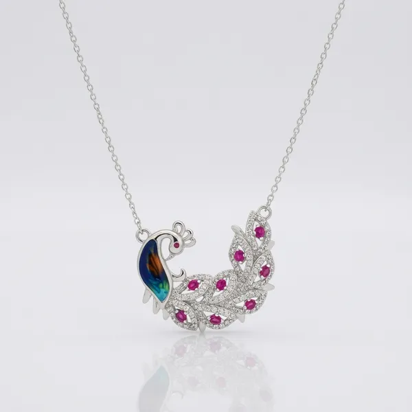 Morni_Silver_Pendant_Multi__|_Made_By_Pure_925_Silver